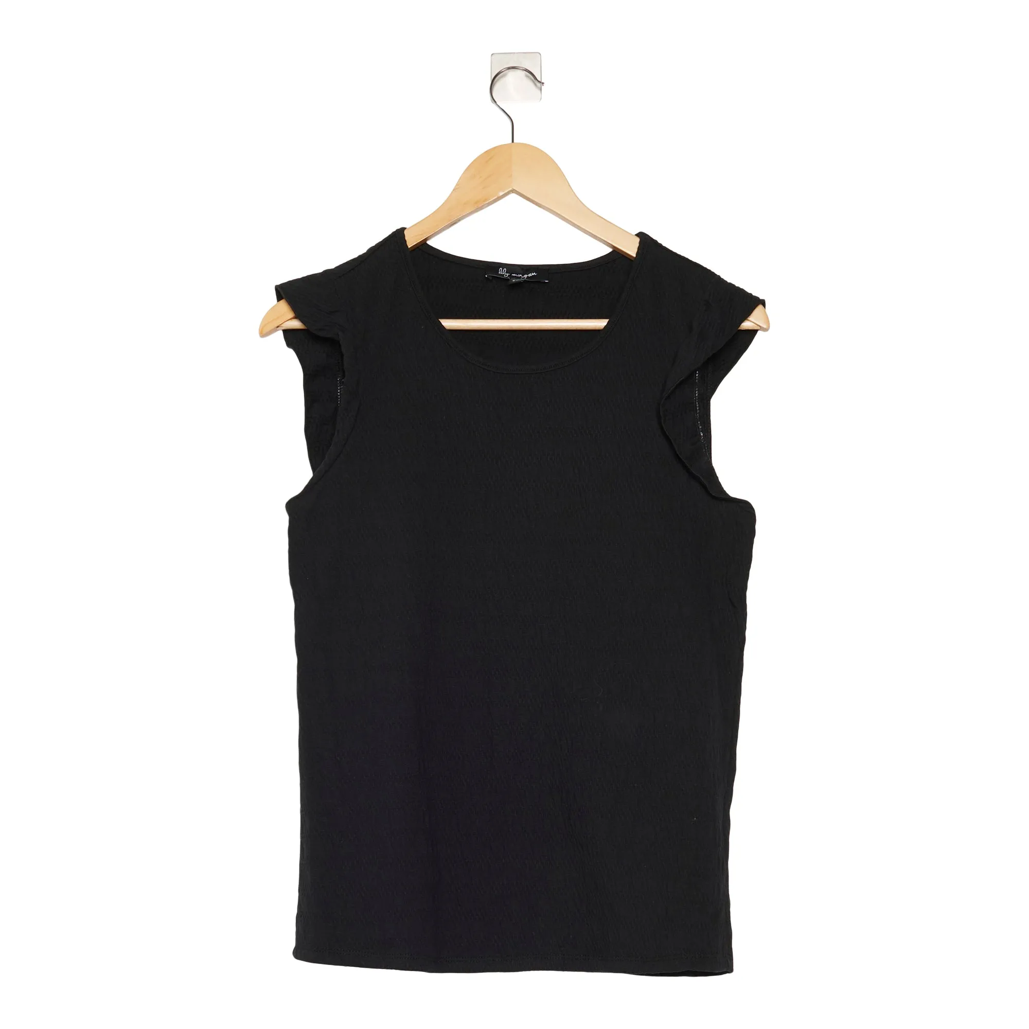 lily morgan Women's Smocked Ruffle Top sold by Giant Tiger