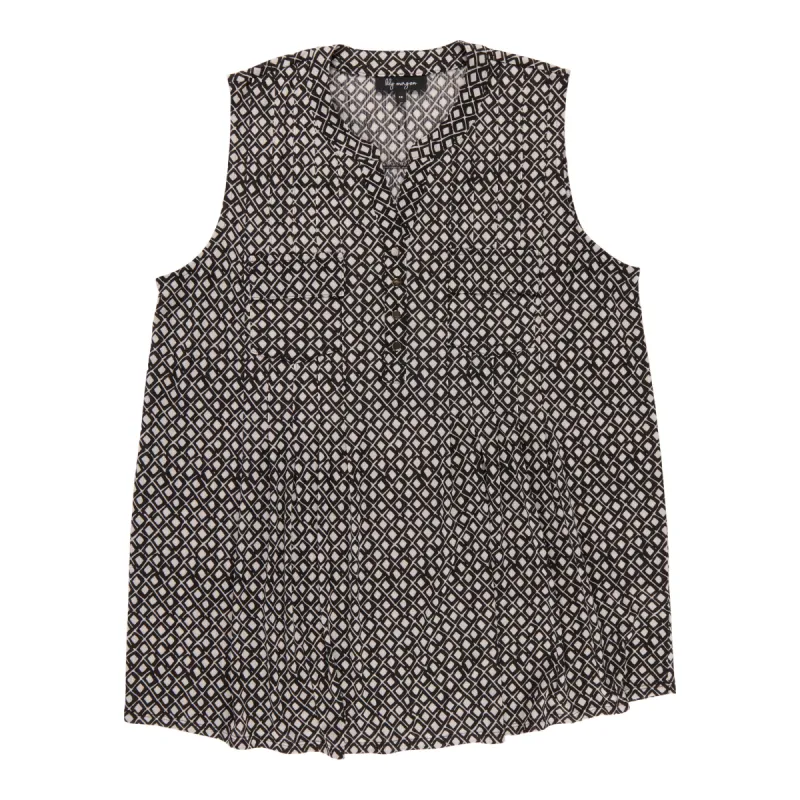 lily morgan Women's Plus V-Neck Pintuck Front Camisole sold by Giant Tiger