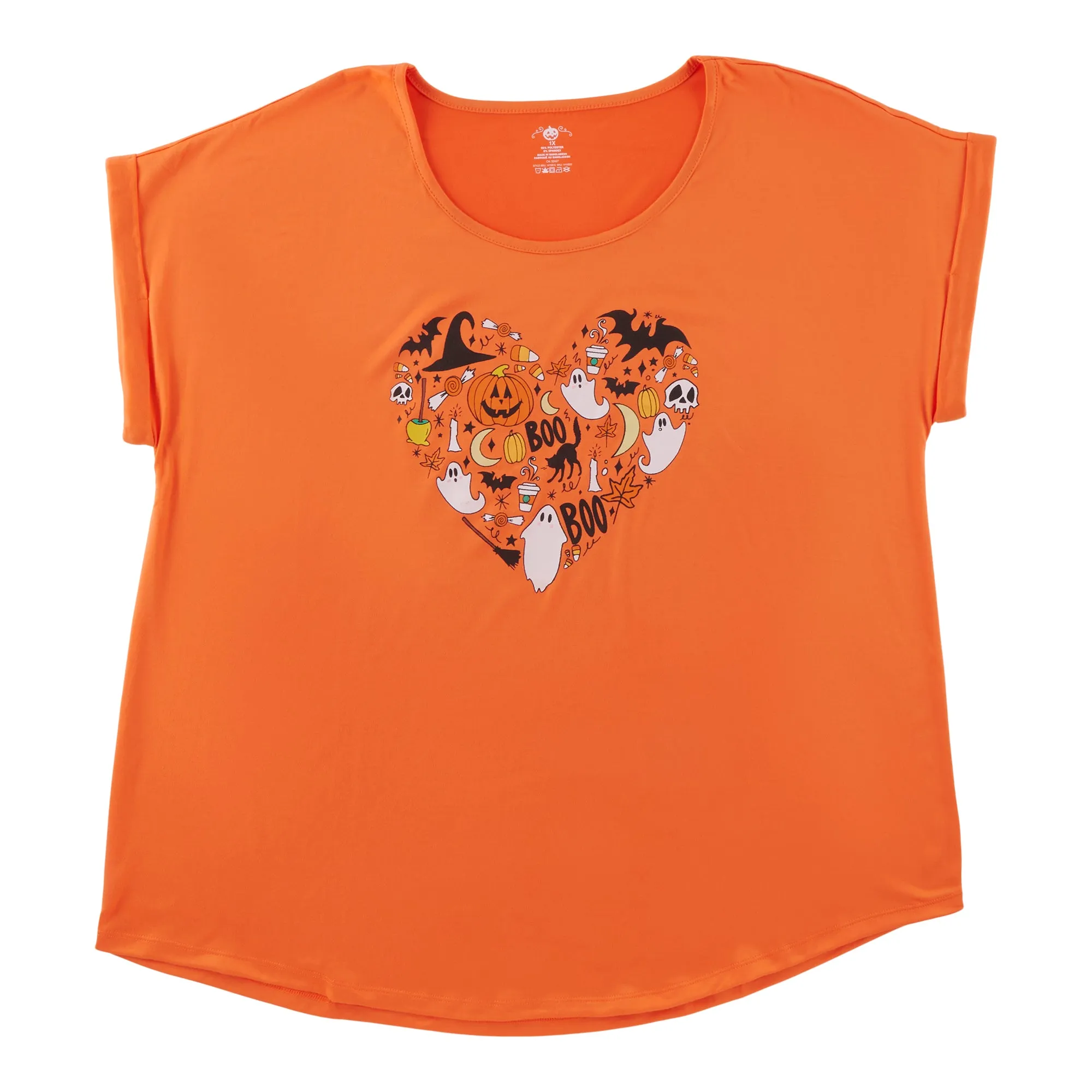 Women's Plus Halloween Screen Tee sold by Giant Tiger product image thumbnail 3