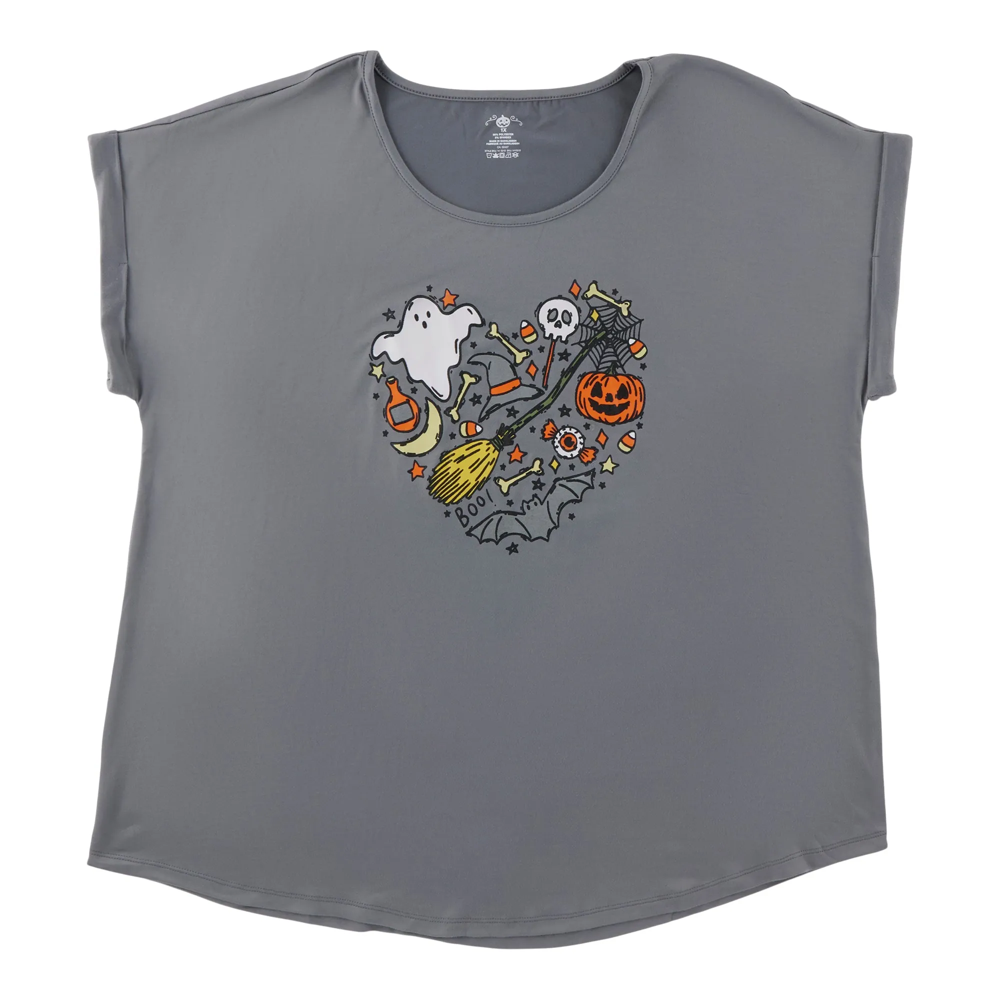 Women's Plus Halloween Screen Tee sold by Giant Tiger product image thumbnail 2