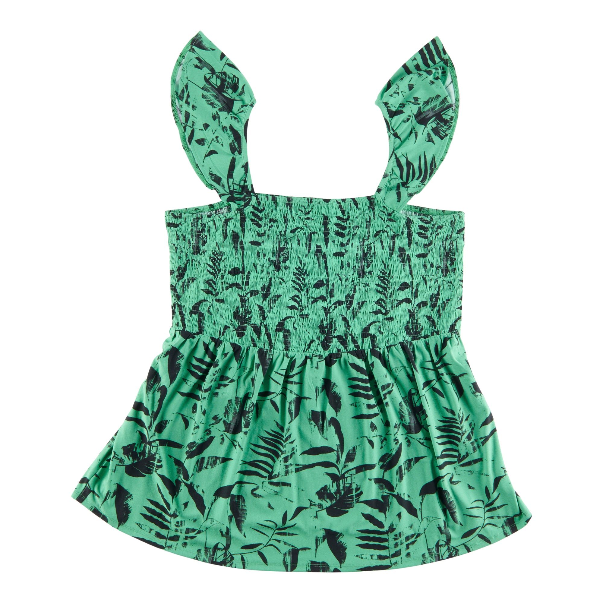 lily morgan Women's Plus Tropical Babydoll Top sold by Giant Tiger product image thumbnail 3