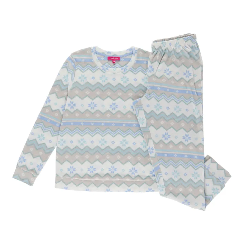 Carisma Women's Crew Neck PJ Set, 2-Piece sold by Giant Tiger