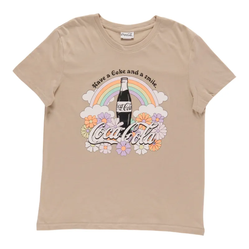 Women's Licensed Crew Neck Screen Printed T-Shirt sold by Giant Tiger