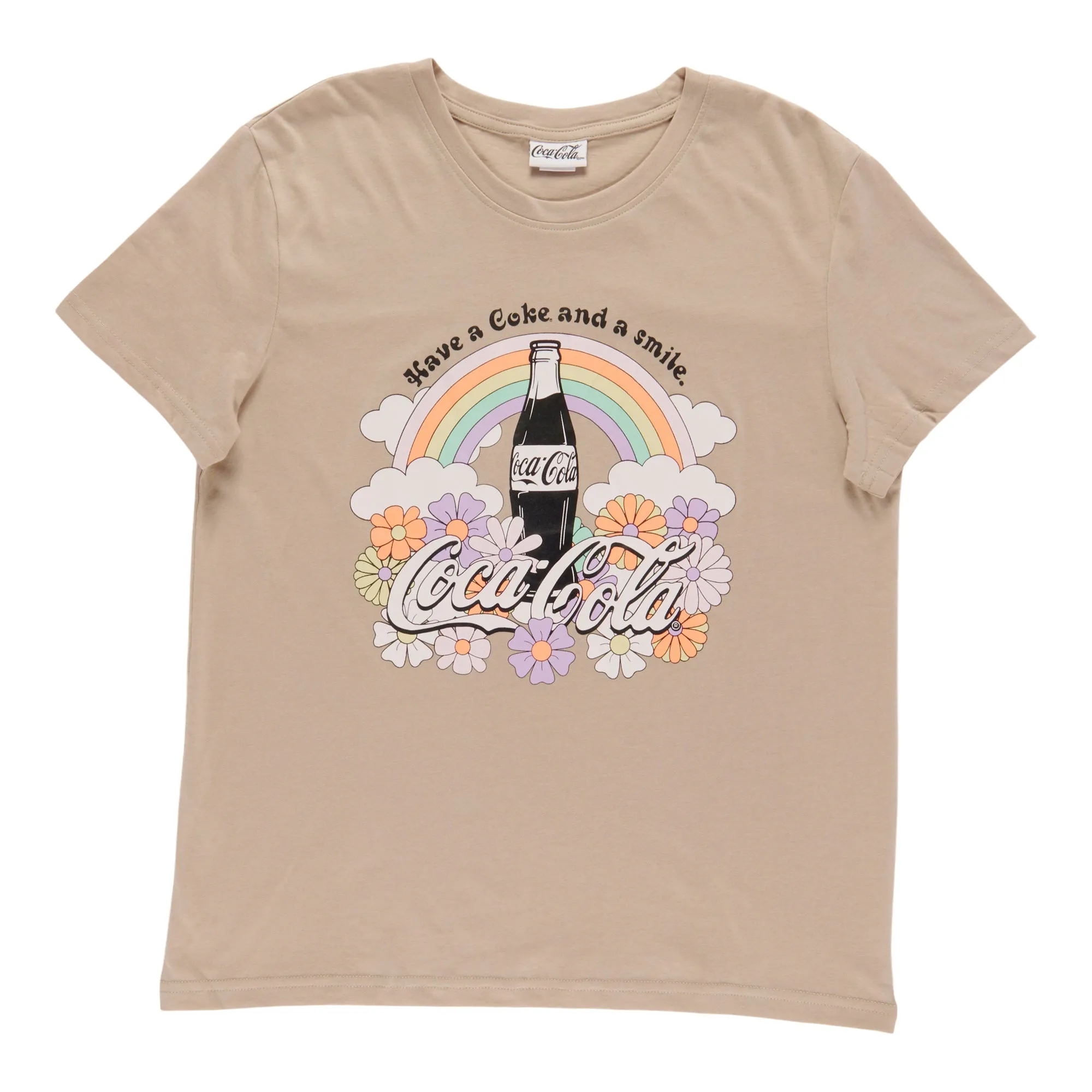 Women's Licensed Crew Neck Screen Printed T-Shirt sold by Giant Tiger