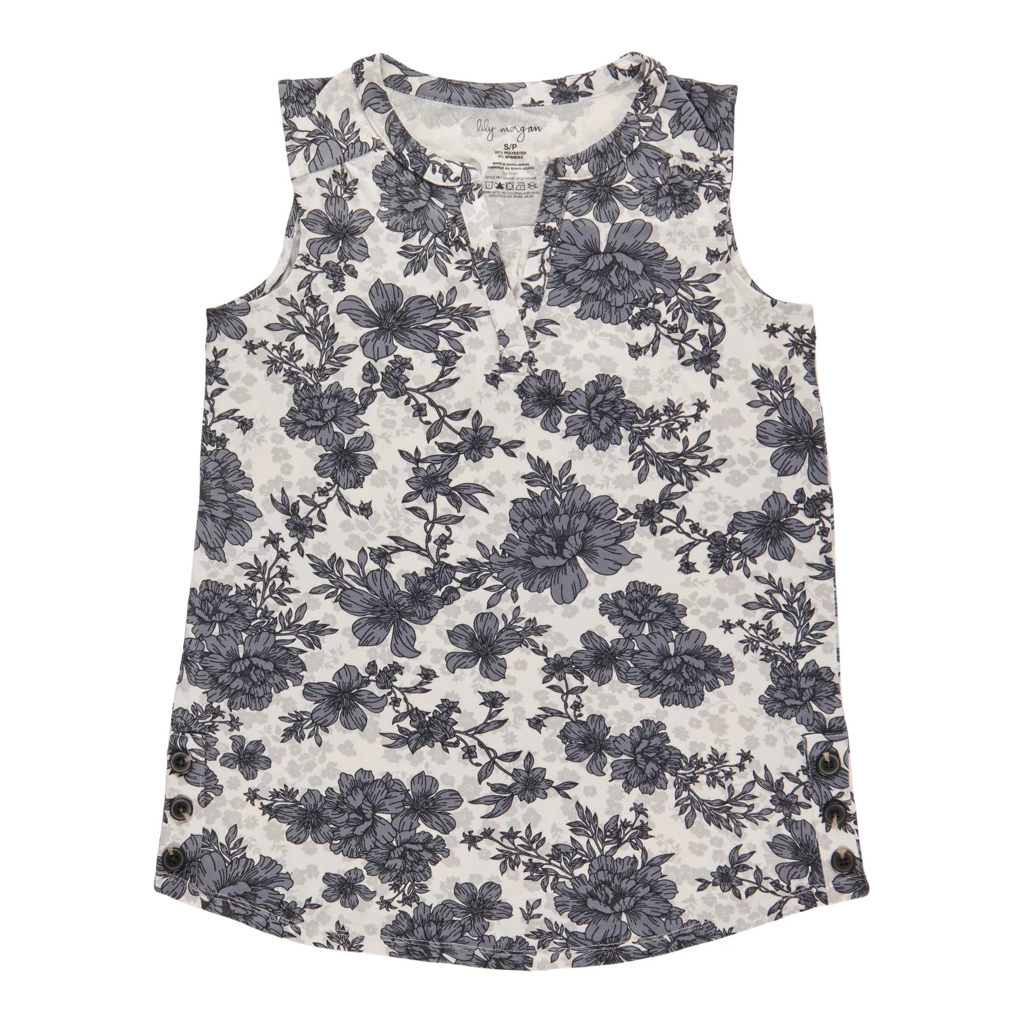 lily morgan Women's V-Neck Button Detail Camisole sold by Giant Tiger product image thumbnail 3