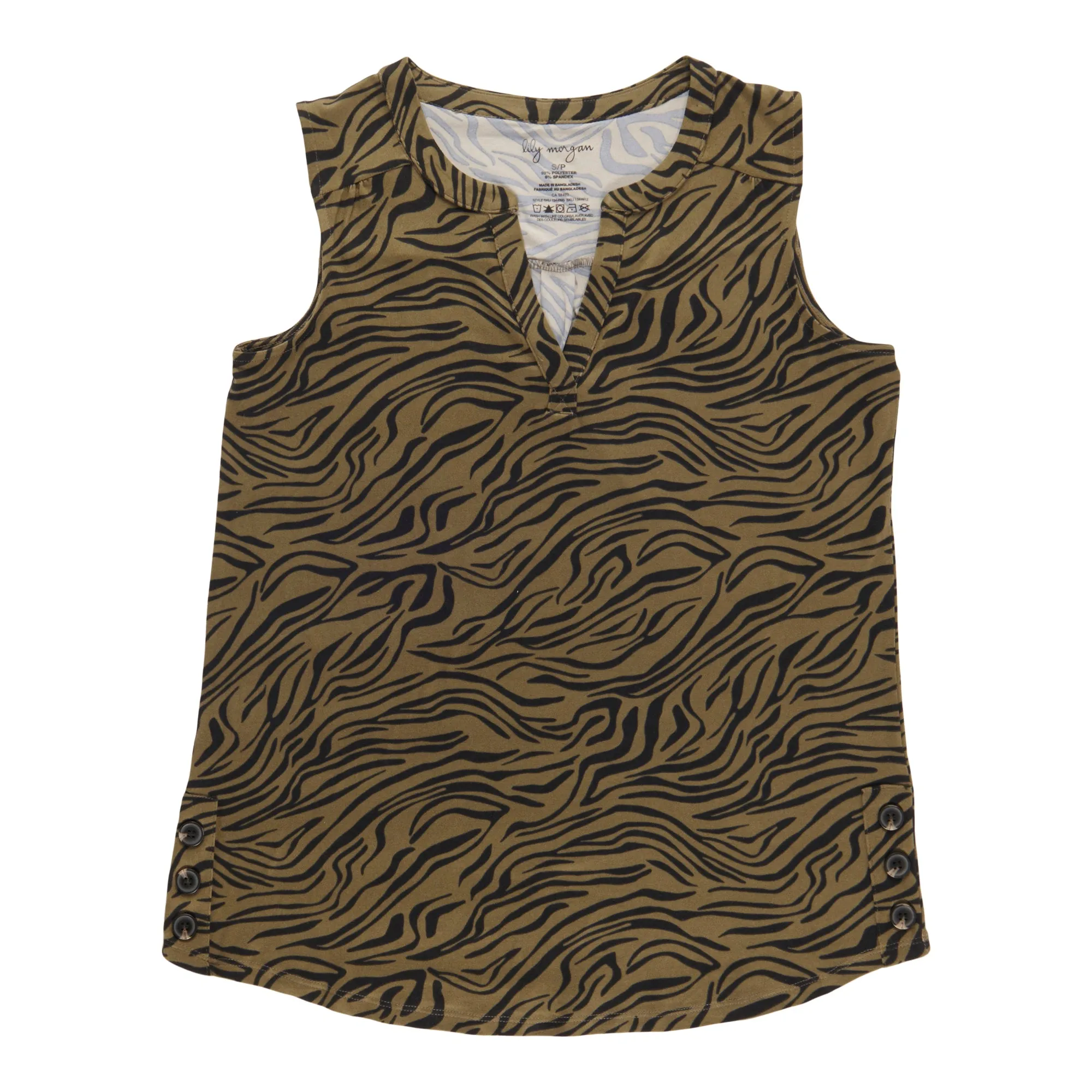 lily morgan Women's V-Neck Button Detail Camisole sold by Giant Tiger product image thumbnail 4