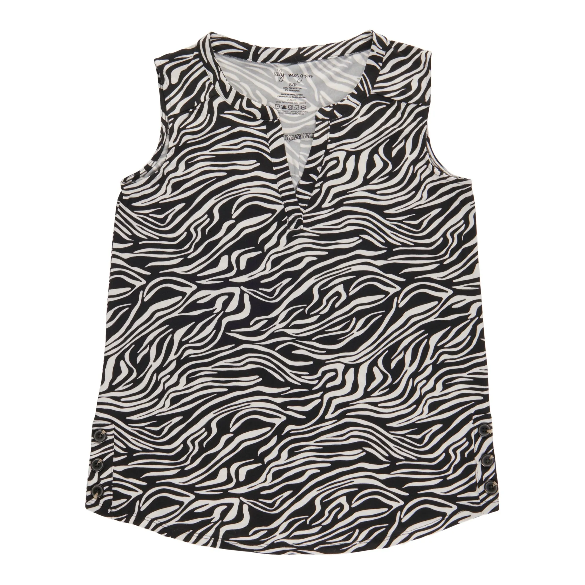 lily morgan Women's V-Neck Button Detail Camisole sold by Giant Tiger product image thumbnail 5