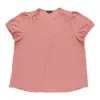 lily morgan Women's Plus V-Neck Short Sleeve Blouse sold by Giant Tiger