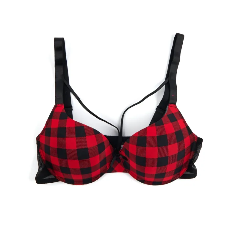 Carisma Women's Plus Printed Push-Up Bra sold by Giant Tiger