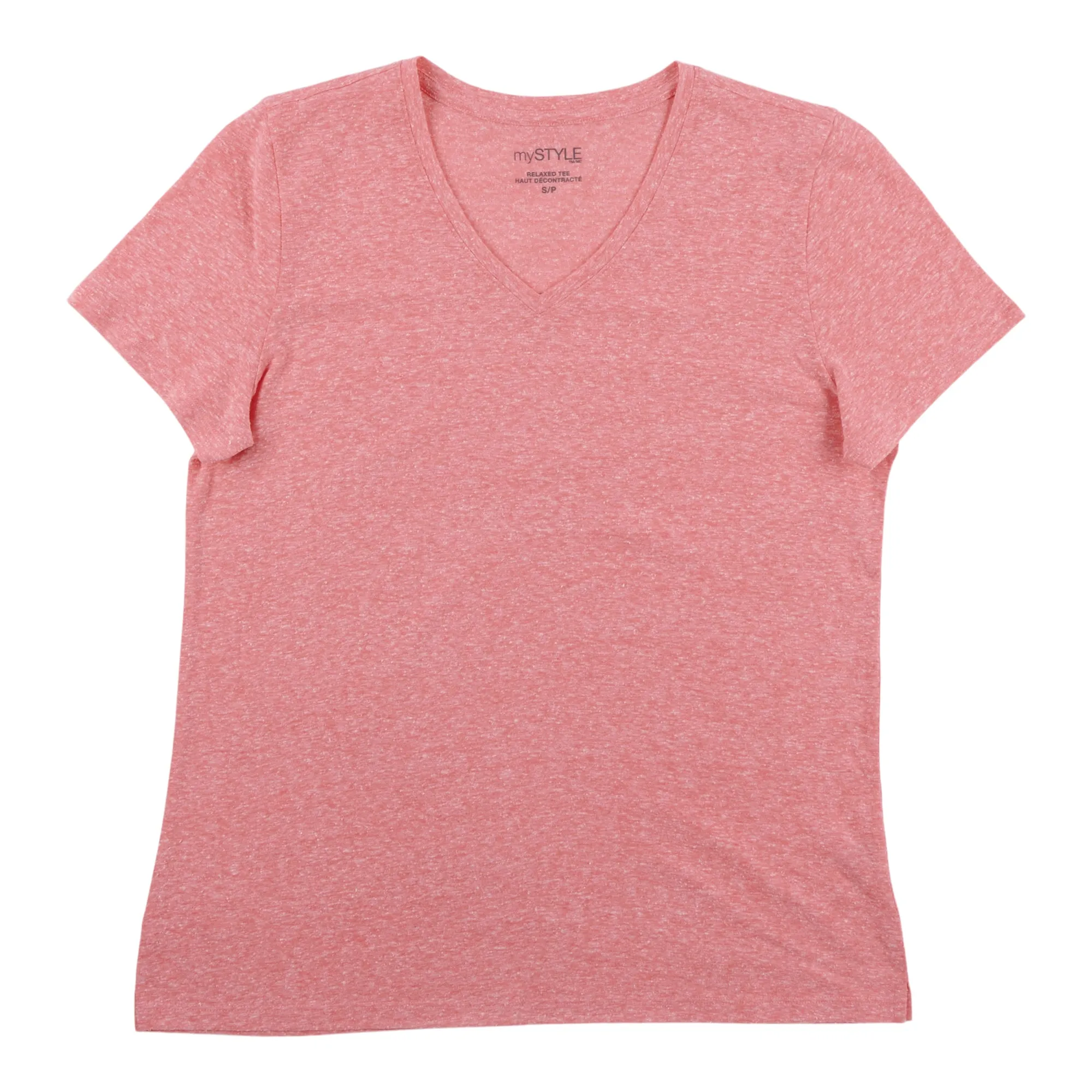 mySTYLE Women's Seasonal Relaxed V-Neck Nubby T-Shirt sold by Giant Tiger product image thumbnail 5