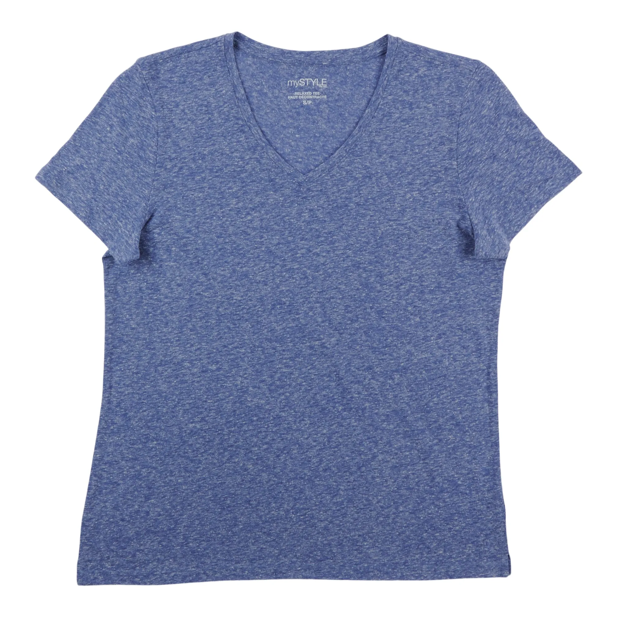 mySTYLE Women's Seasonal Relaxed V-Neck Nubby T-Shirt sold by Giant Tiger product image thumbnail 2