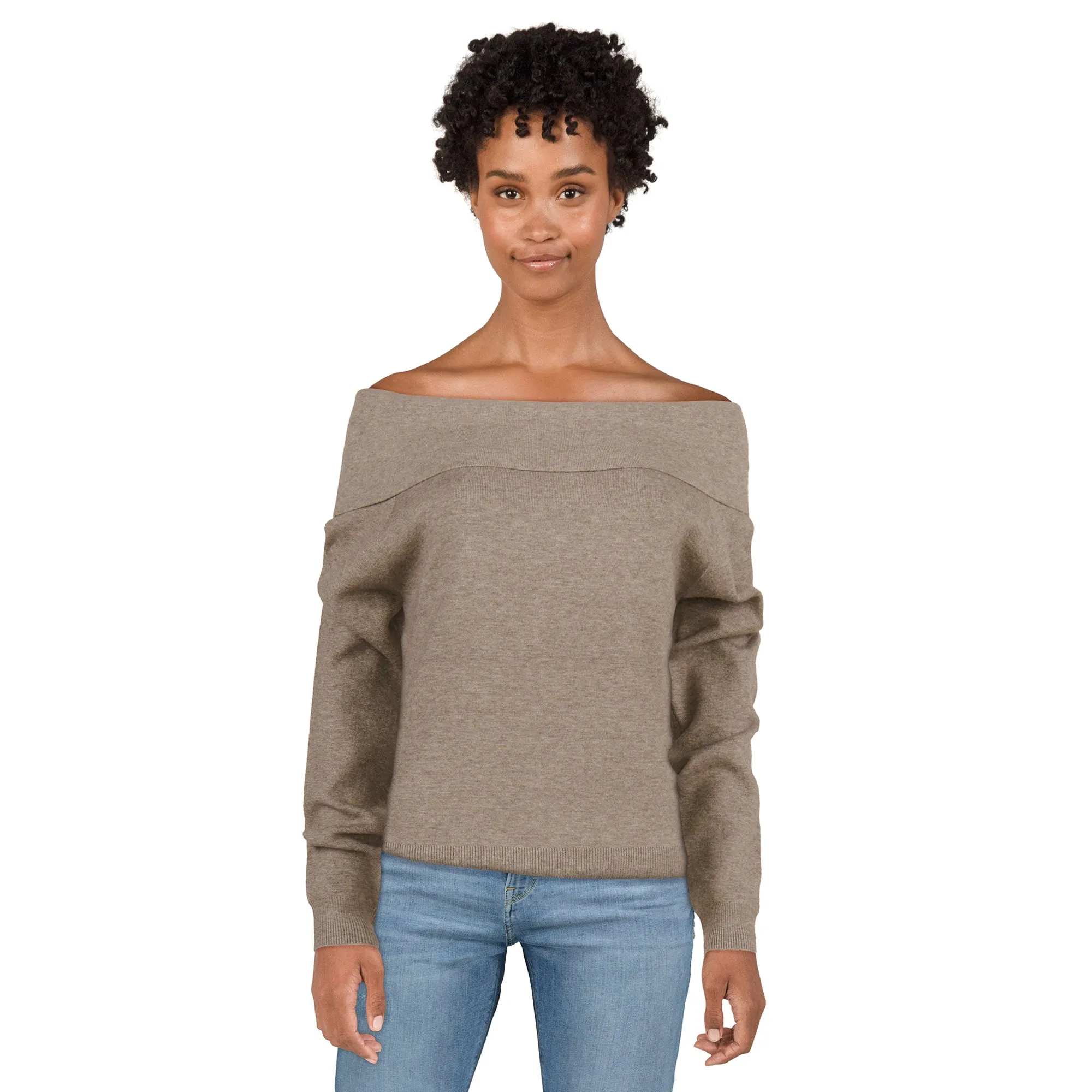 lily morgan Women's Off-The-Shoulder Sweater sold by Giant Tiger product image thumbnail 5