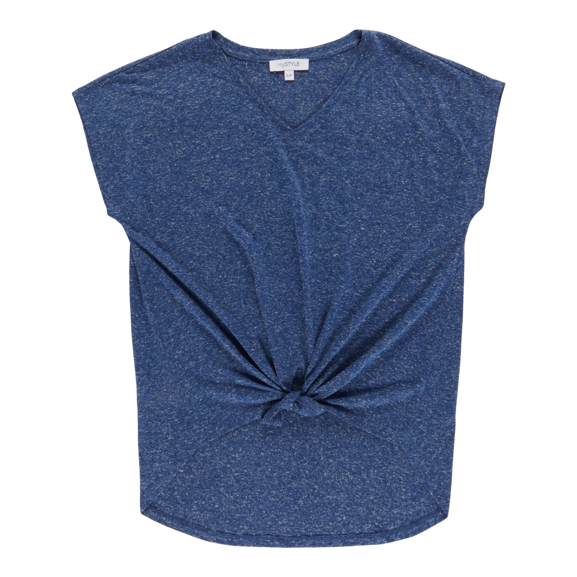 mySTYLE Women's Knot Front Linen Top sold by Giant Tiger product image thumbnail 3