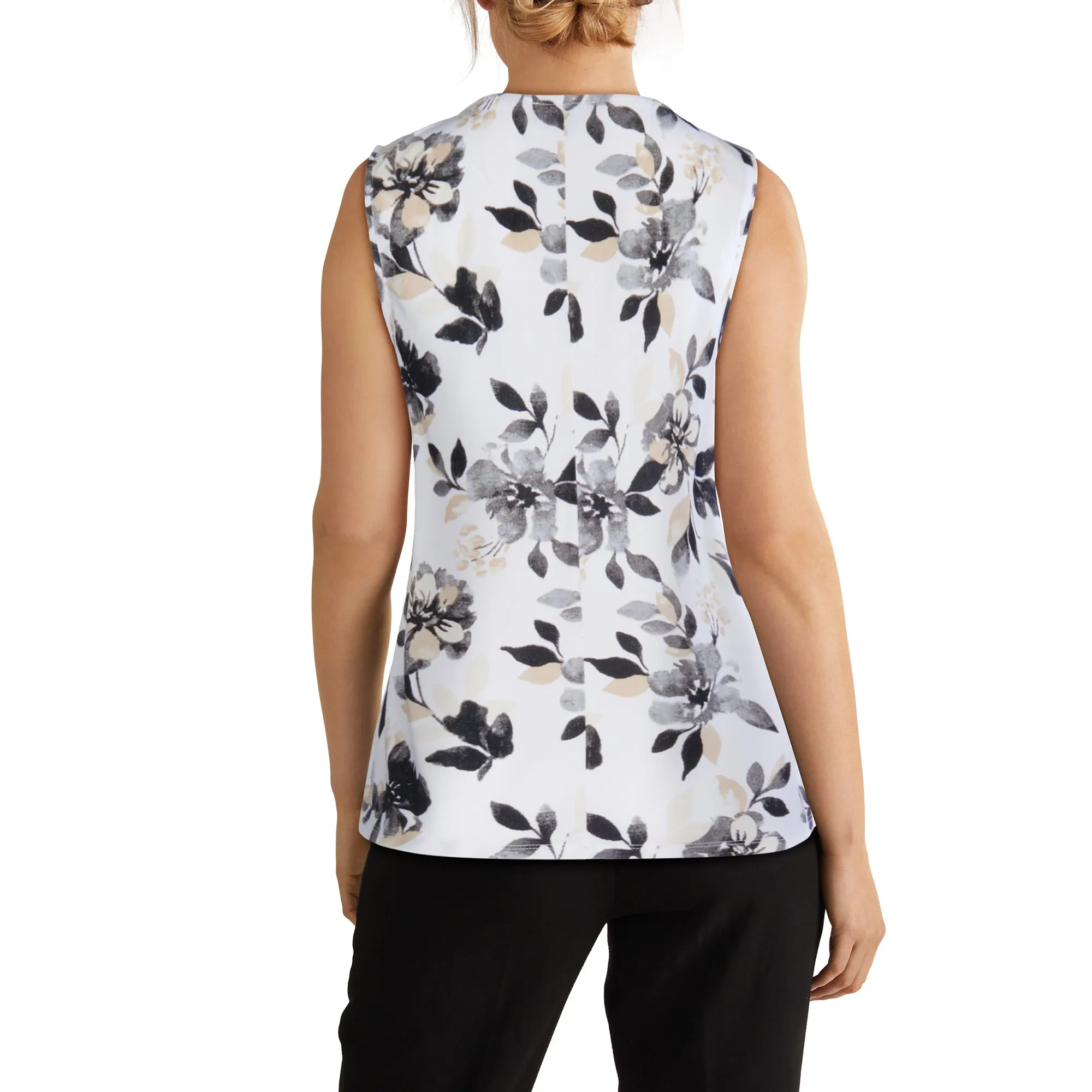 Classic Editions Women's Summer Look Printed Sleeveless Top sold by Giant Tiger
