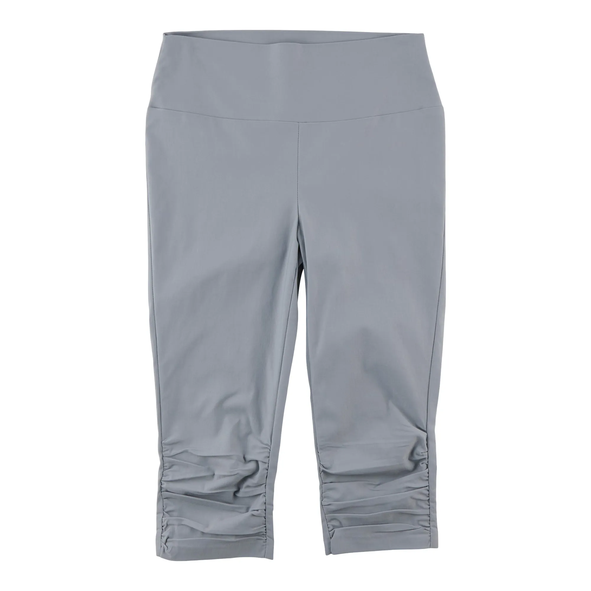 lily morgan Women's Solid Ruched Capris Leggings sold by Giant Tiger product image thumbnail 3