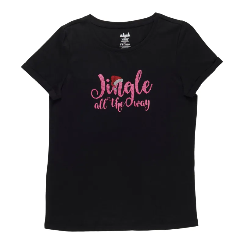 Comfy Cozy Women's Novelty Crew Neck T-Shirt sold by Giant Tiger