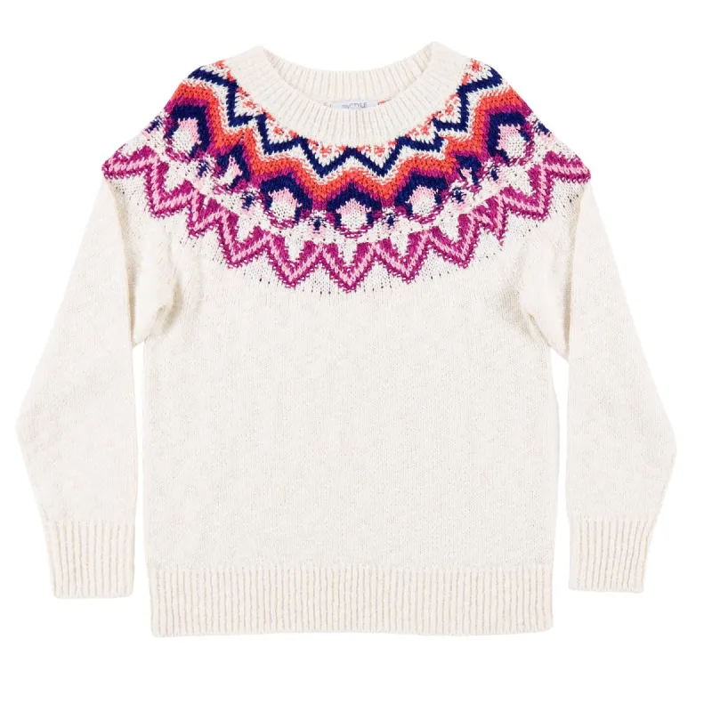 mySTYLE Women's Fair Isle Sweater sold by Giant Tiger