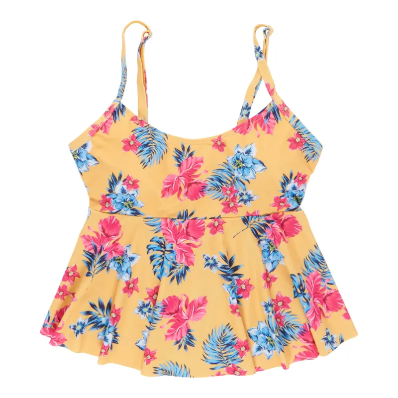 ACX Active Women's Gold and Fuchsia Tankini Top sold by Giant Tiger