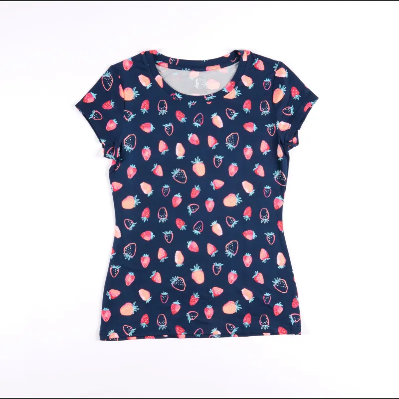 Women's Crew Neck Short Sleeve T-Shirt sold by Giant Tiger