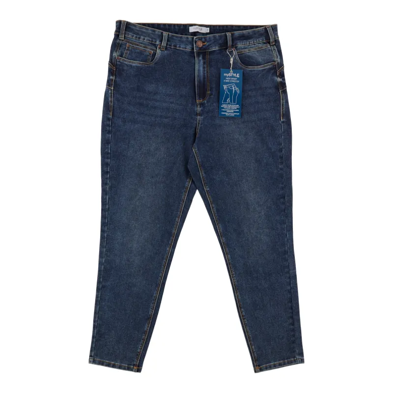 mySTYLE Women's Plus Harvest Stretch Denim Bottoms sold by Giant Tiger
