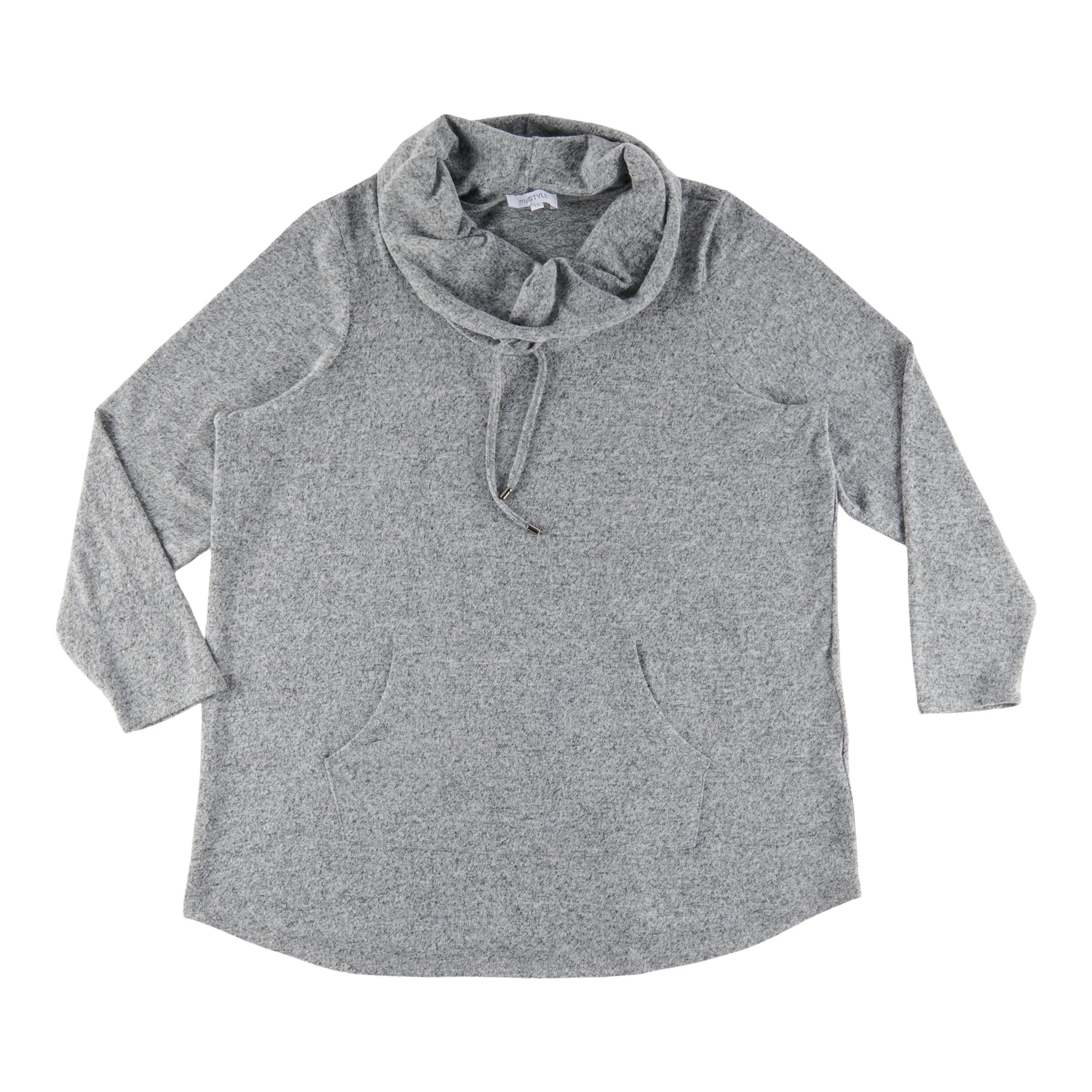 mySTYLE Women's Plus Street Smart Solid Cowl Neck Snit Top sold by Giant Tiger product image thumbnail 2