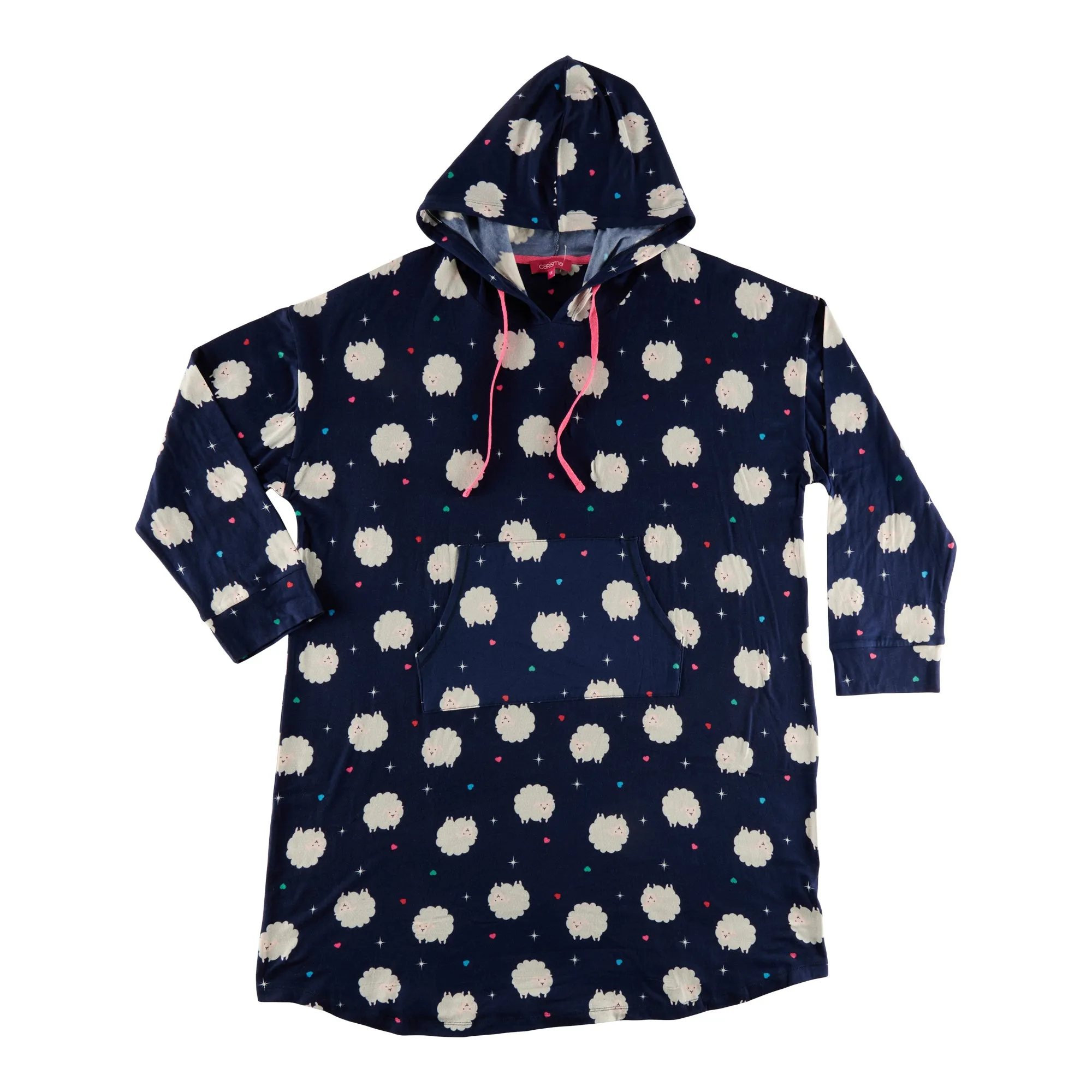 Carisma Women's Plus Hooded Sleepshirt sold by Giant Tiger product image thumbnail 3