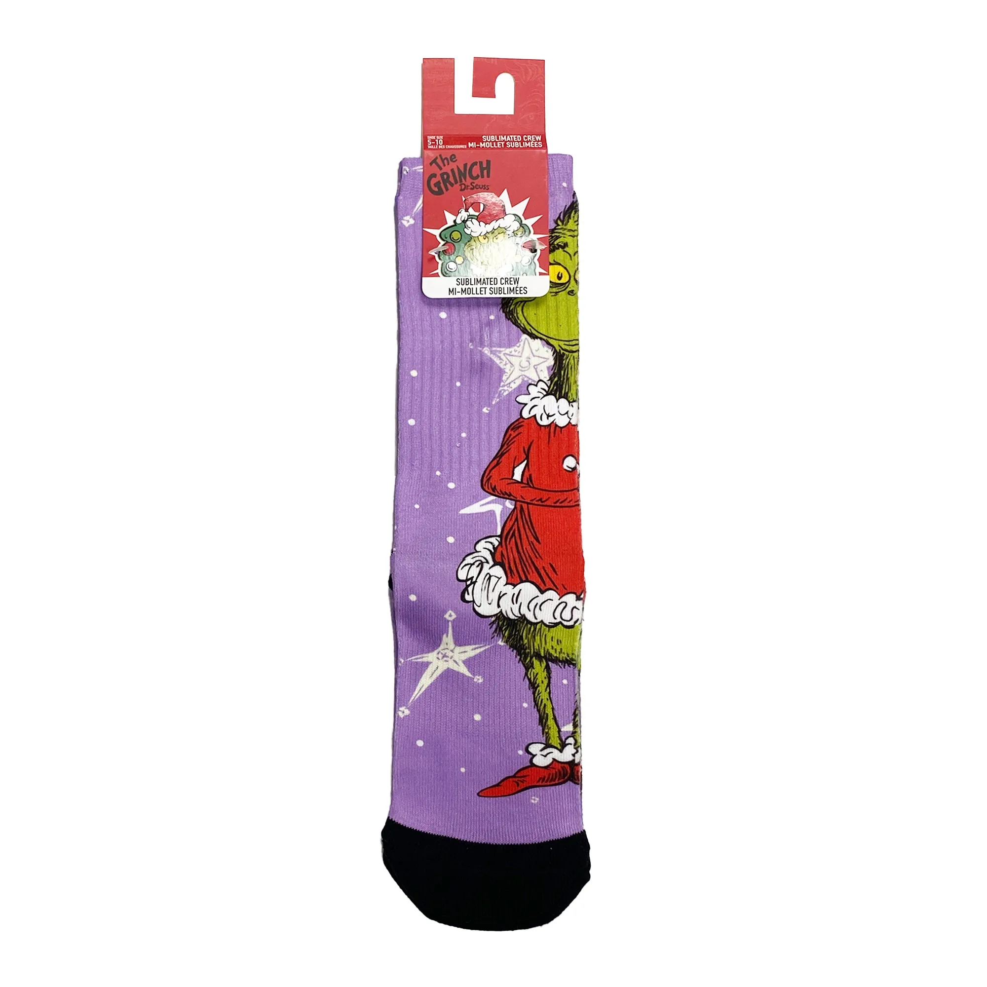 The Grinch Women's Crew Socks sold by Giant Tiger product image thumbnail 2
