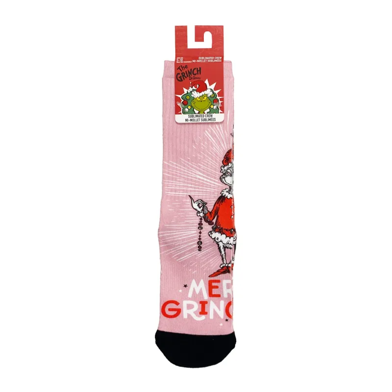The Grinch Women's Crew Socks sold by Giant Tiger