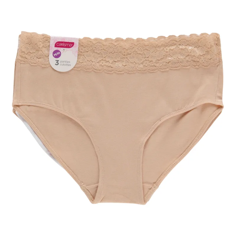 Carisma Women's Bikini Briefs, 3-Pack sold by Giant Tiger