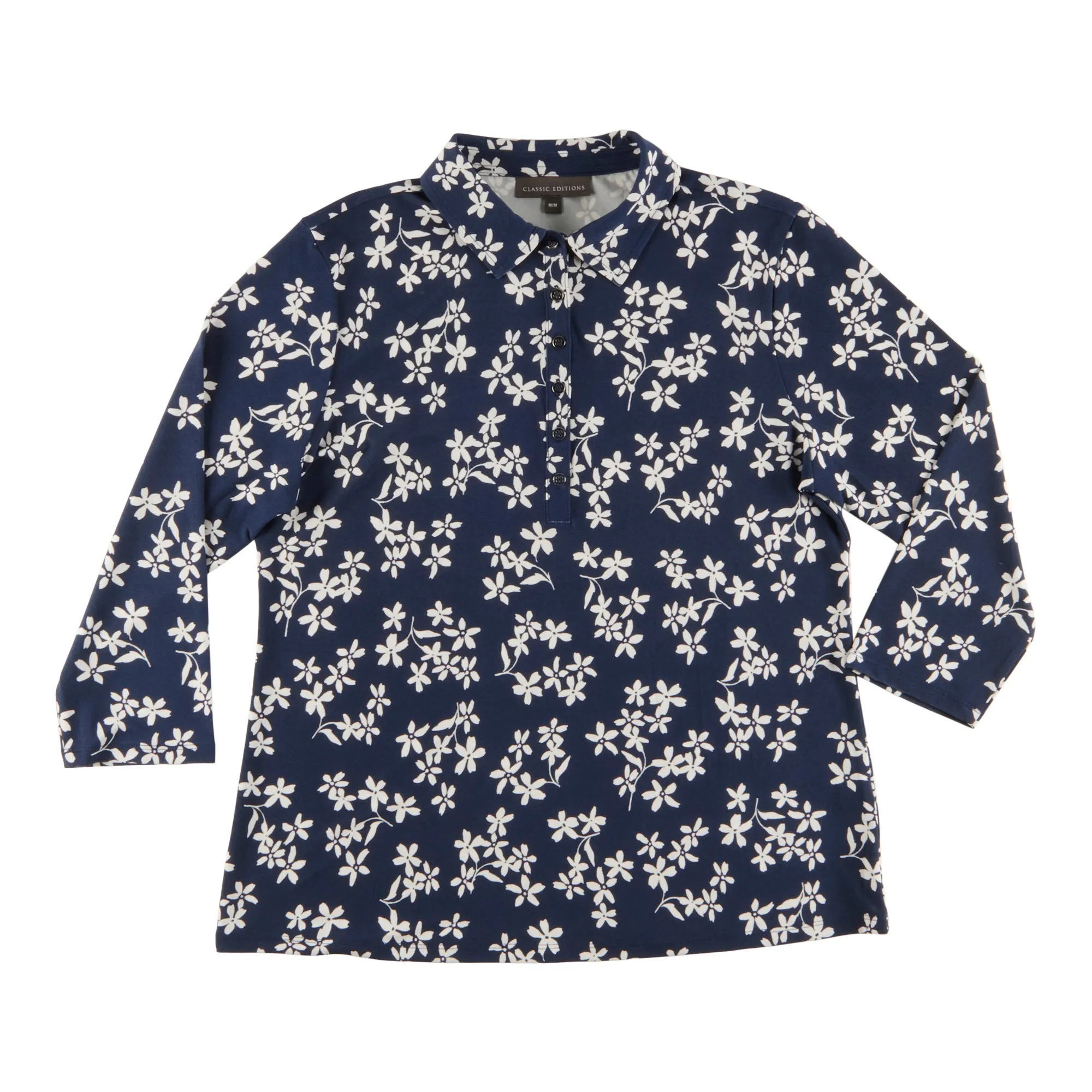 Classic Editions Women's Summer Look 3/4 Sleeve Floral Top sold by Giant Tiger product image thumbnail 2