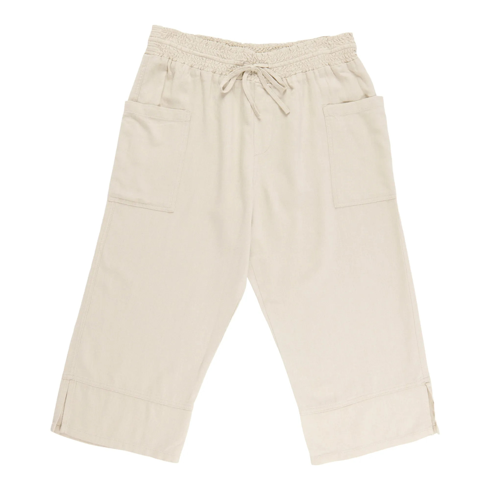 Classic Editions Women's Petite Linen Blend Capris sold by Giant Tiger