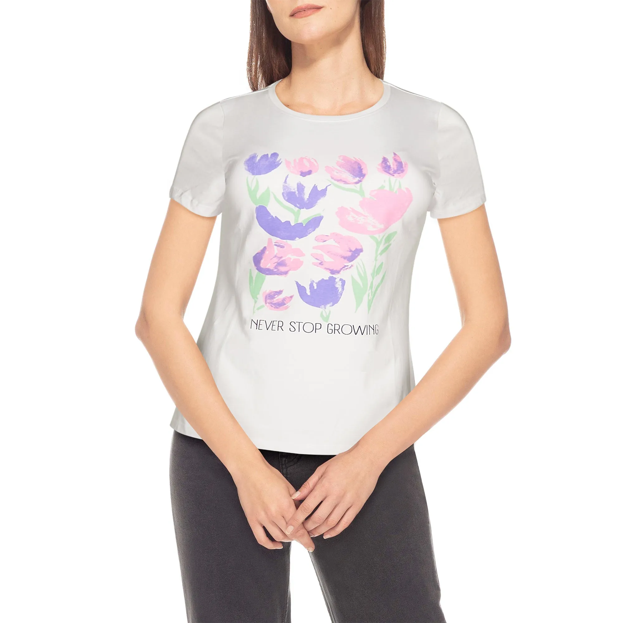 mySTYLE Women's Seaside Crew Neck T-Shirt sold by Giant Tiger product image thumbnail 5