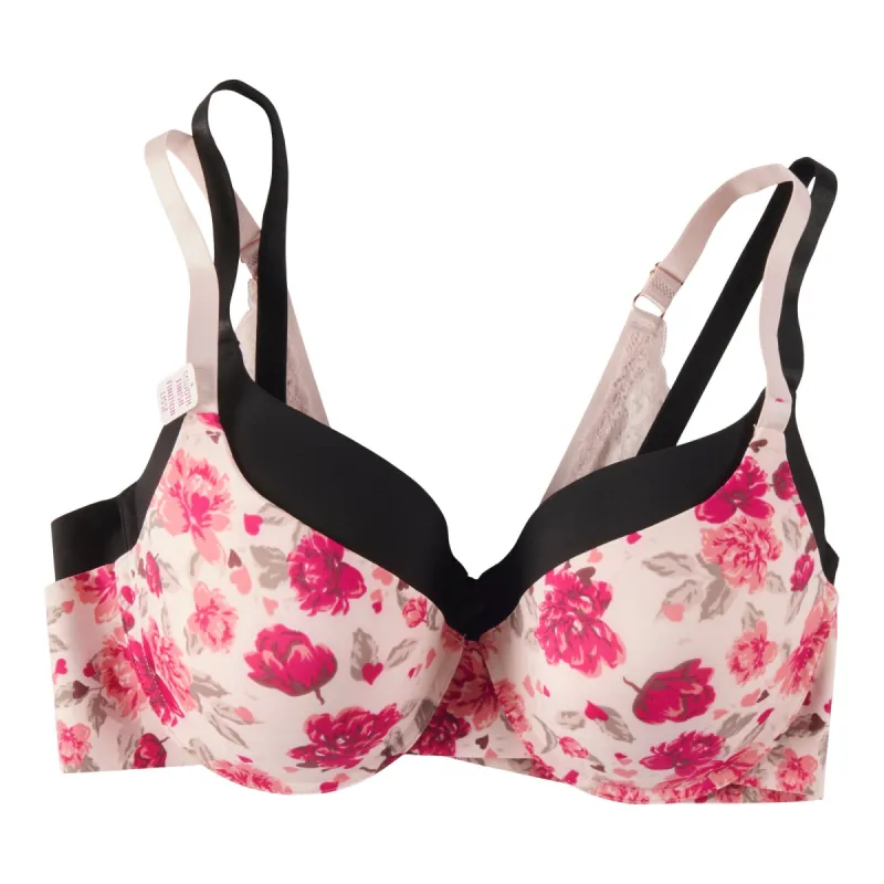 Carisma Women's Plus Size Push Up Bra, 2-Pack sold by Giant Tiger