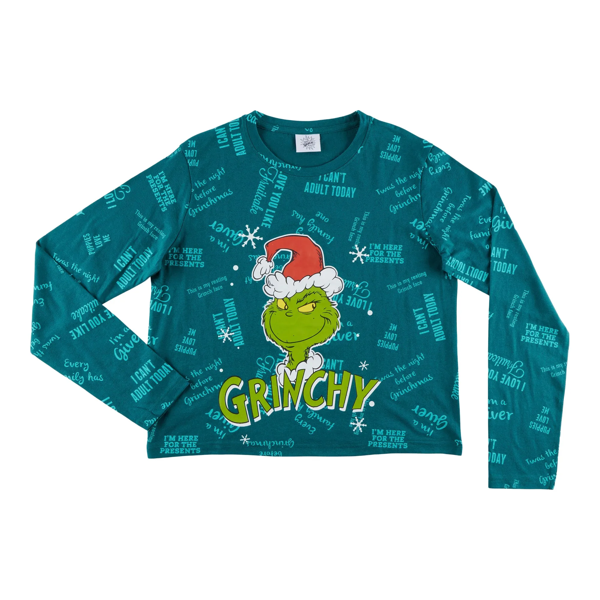 The Grinch Women's Licensed Long Sleeve T-Shirt sold by Giant Tiger product image thumbnail 2