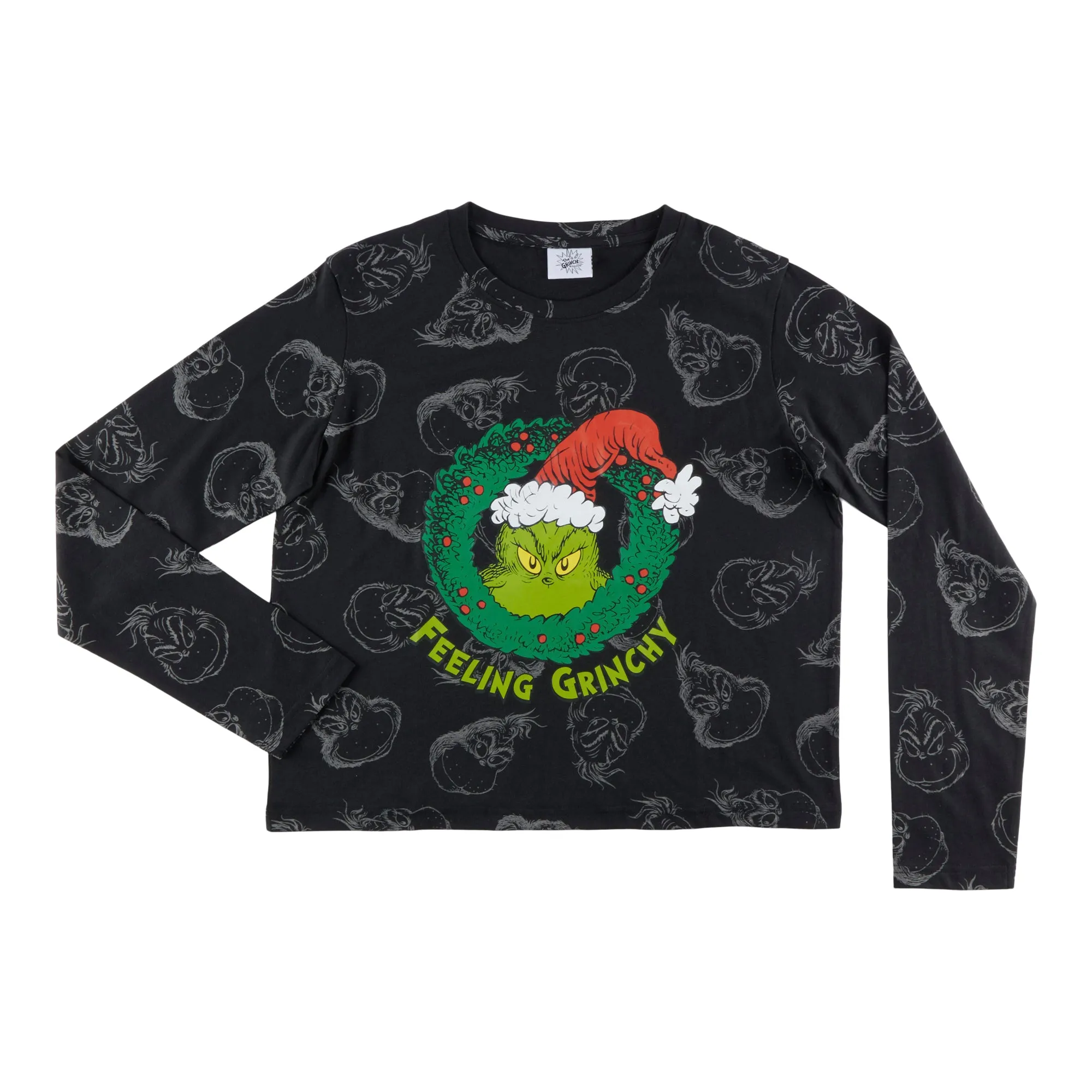 The Grinch Women's Licensed Long Sleeve T-Shirt sold by Giant Tiger