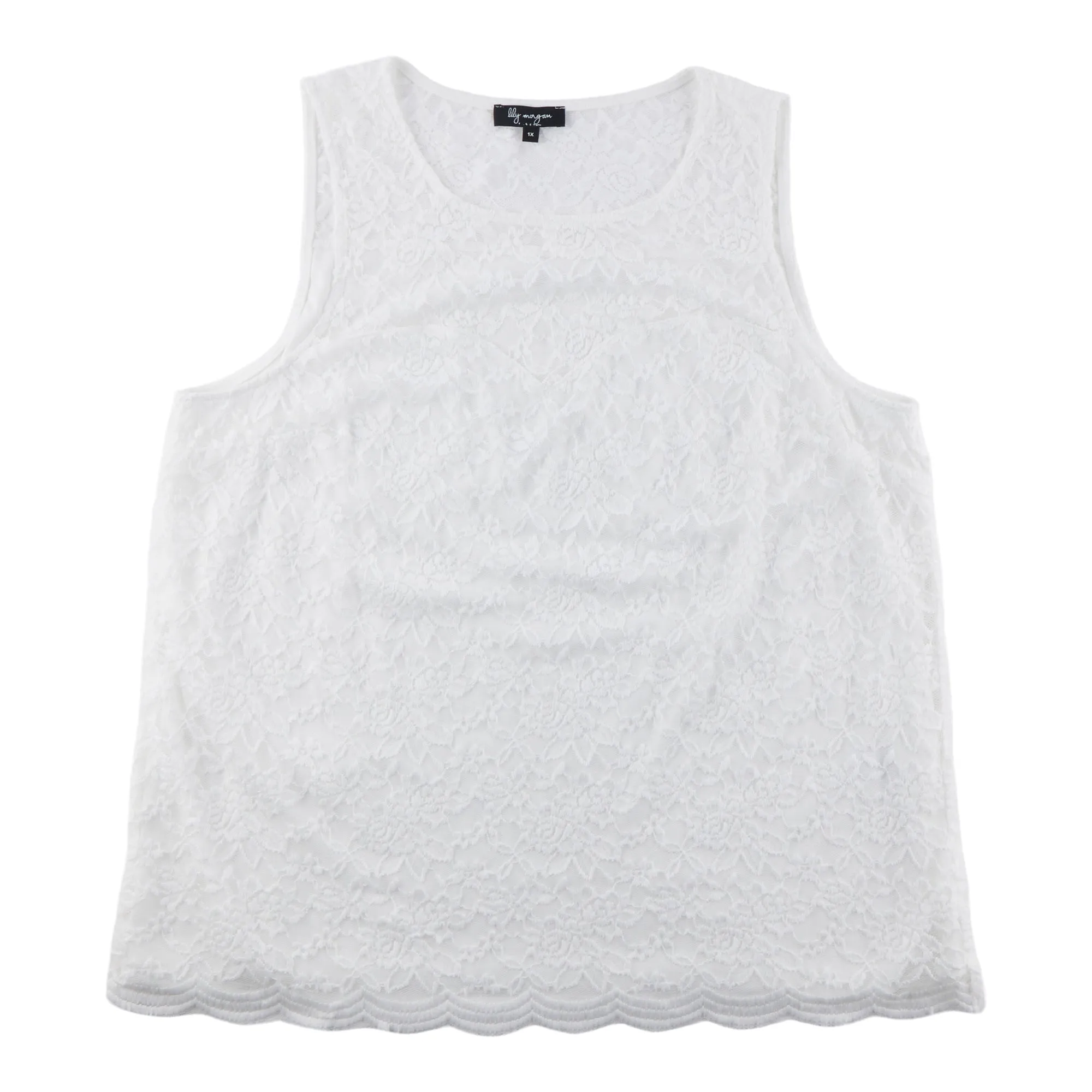 lily morgan Women's Plus Lace Tank sold by Giant Tiger product image thumbnail 2