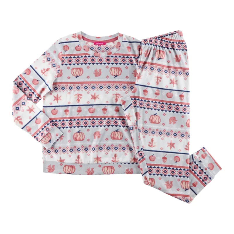 Carisma Women's Crew Neck PJ Set, 2-Piece sold by Giant Tiger