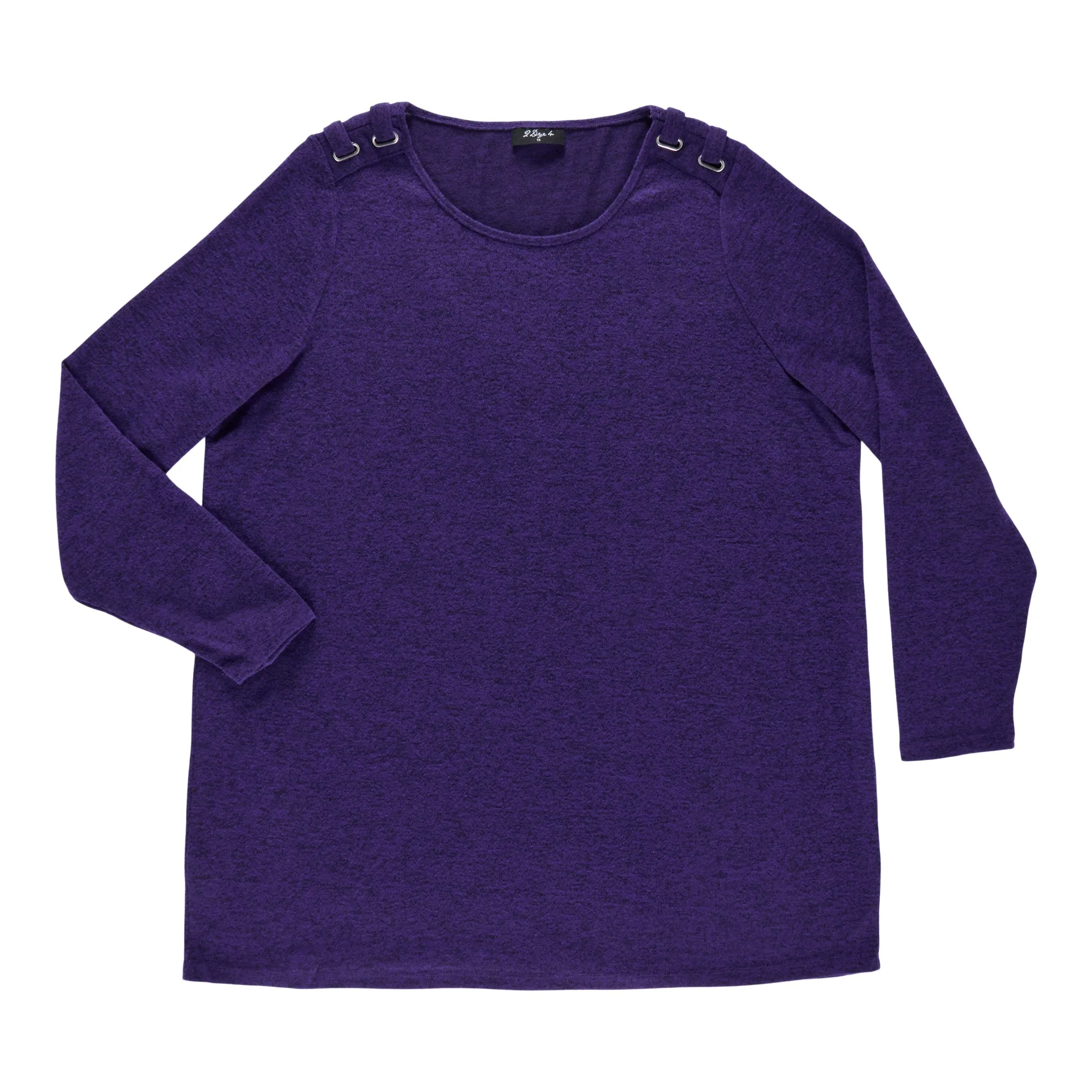 Women's Plus Round Neck Shoulder Detail Blouse sold by Giant Tiger product image thumbnail 2