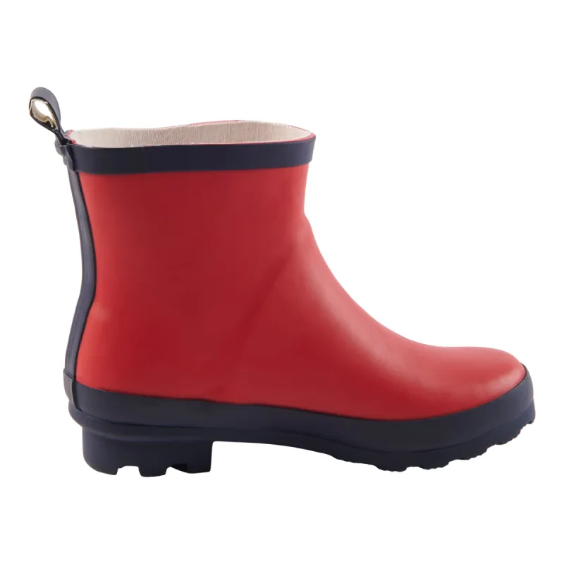 mySTYLE Women's Contrast Ankle Rain Boots sold by Giant Tiger
