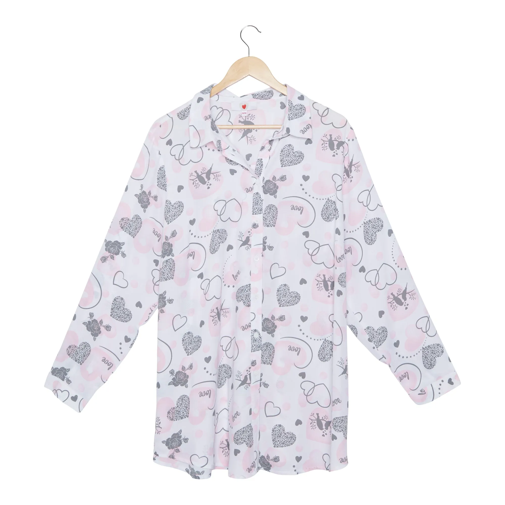 Women's Plus Valentines Day Shirt sold by Giant Tiger product image thumbnail 2