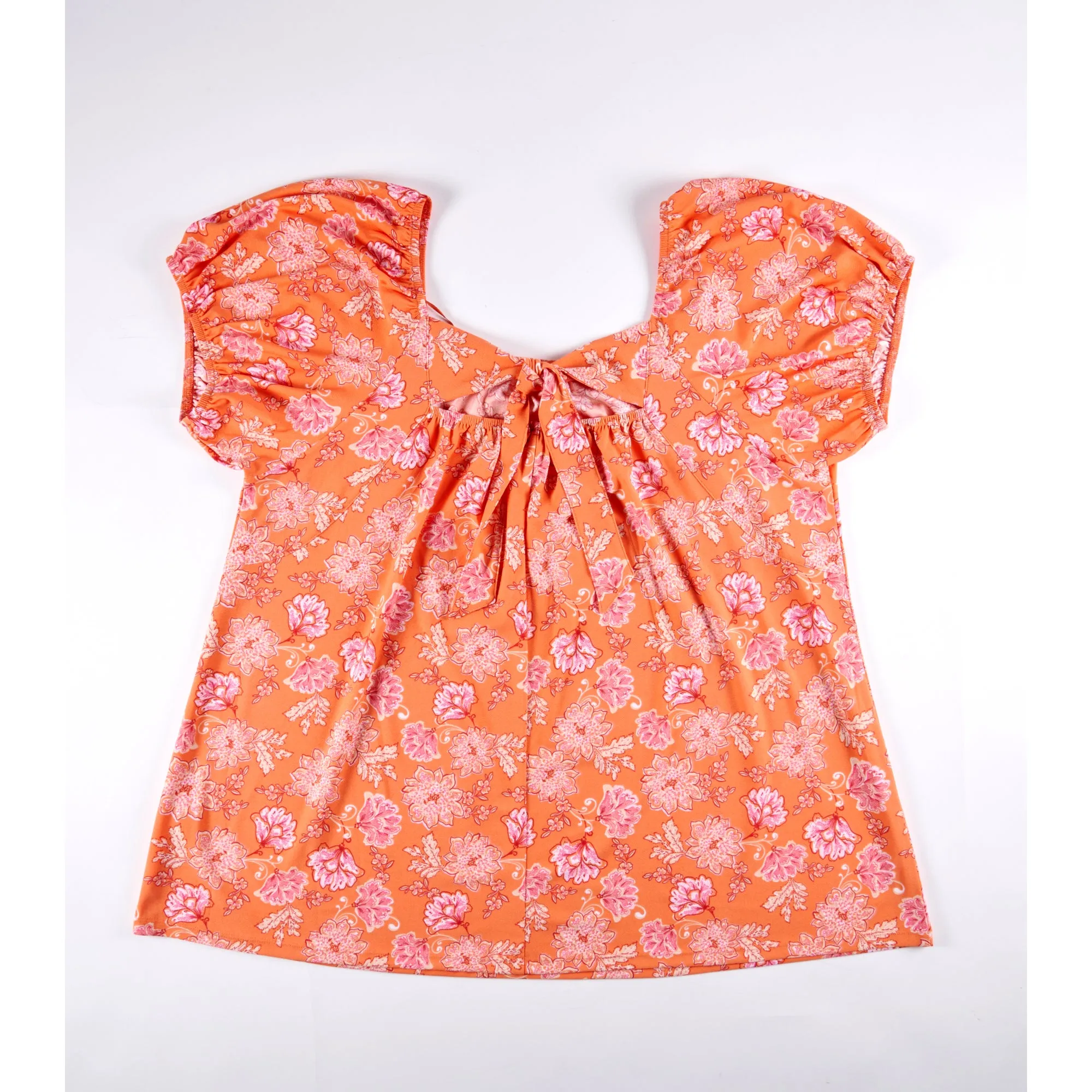 lily morgan Women's Plus Tropical Tie-Back Top sold by Giant Tiger product image thumbnail 3