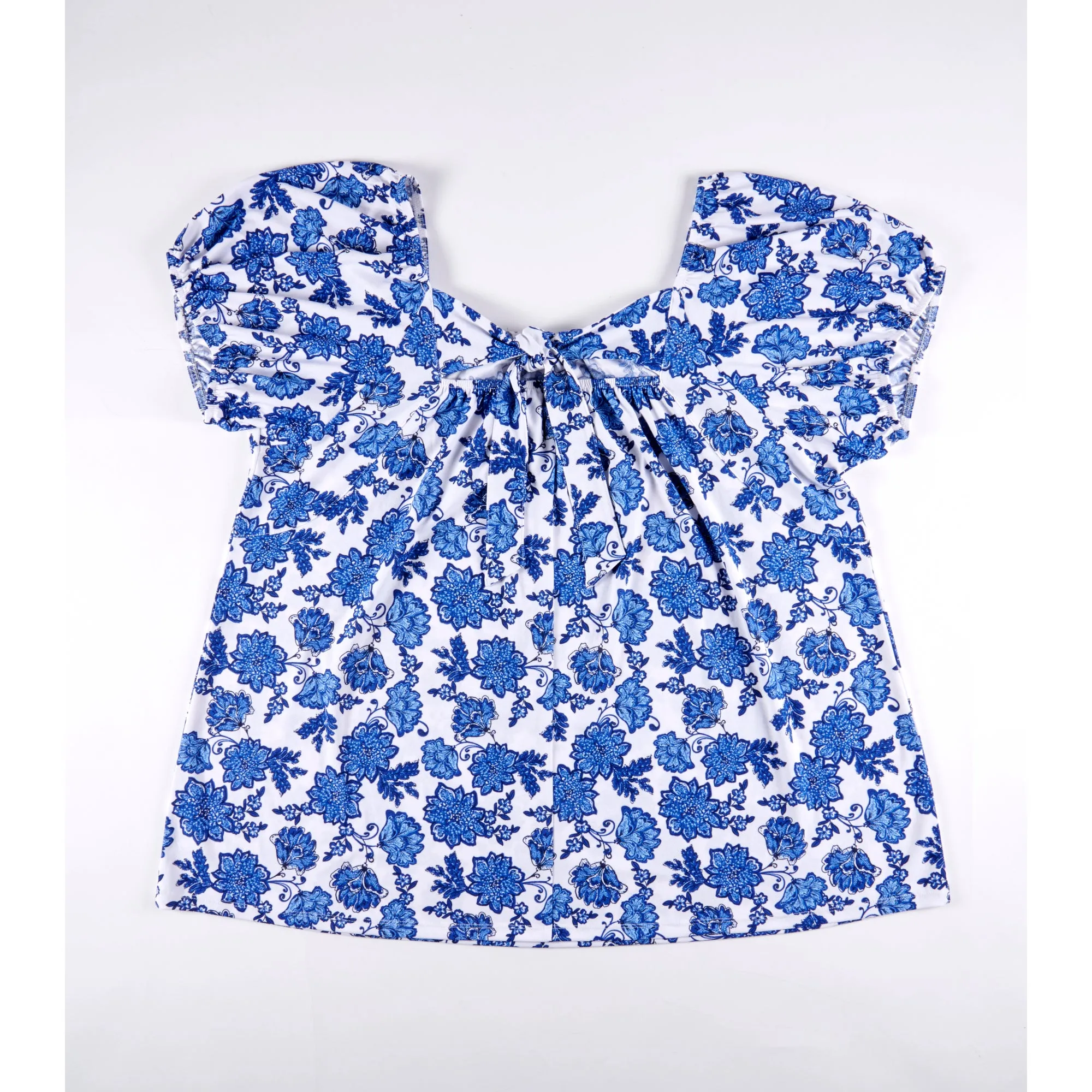 lily morgan Women's Plus Tropical Tie-Back Top sold by Giant Tiger product image thumbnail 4