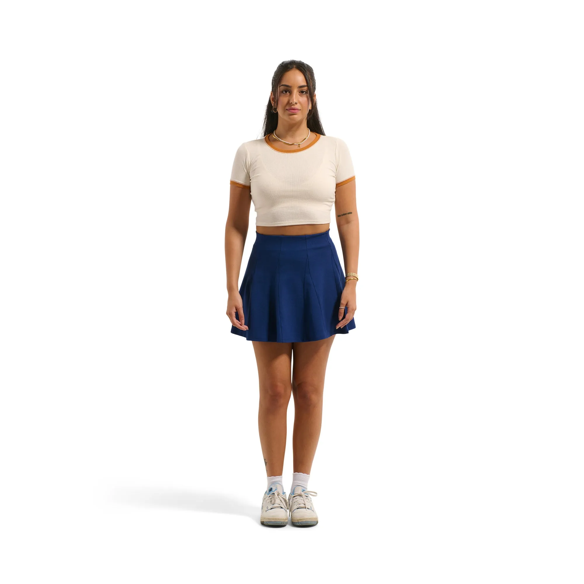 Women's Short Sleeve Cropped Crew Neck Tee sold by Giant Tiger product image thumbnail 5