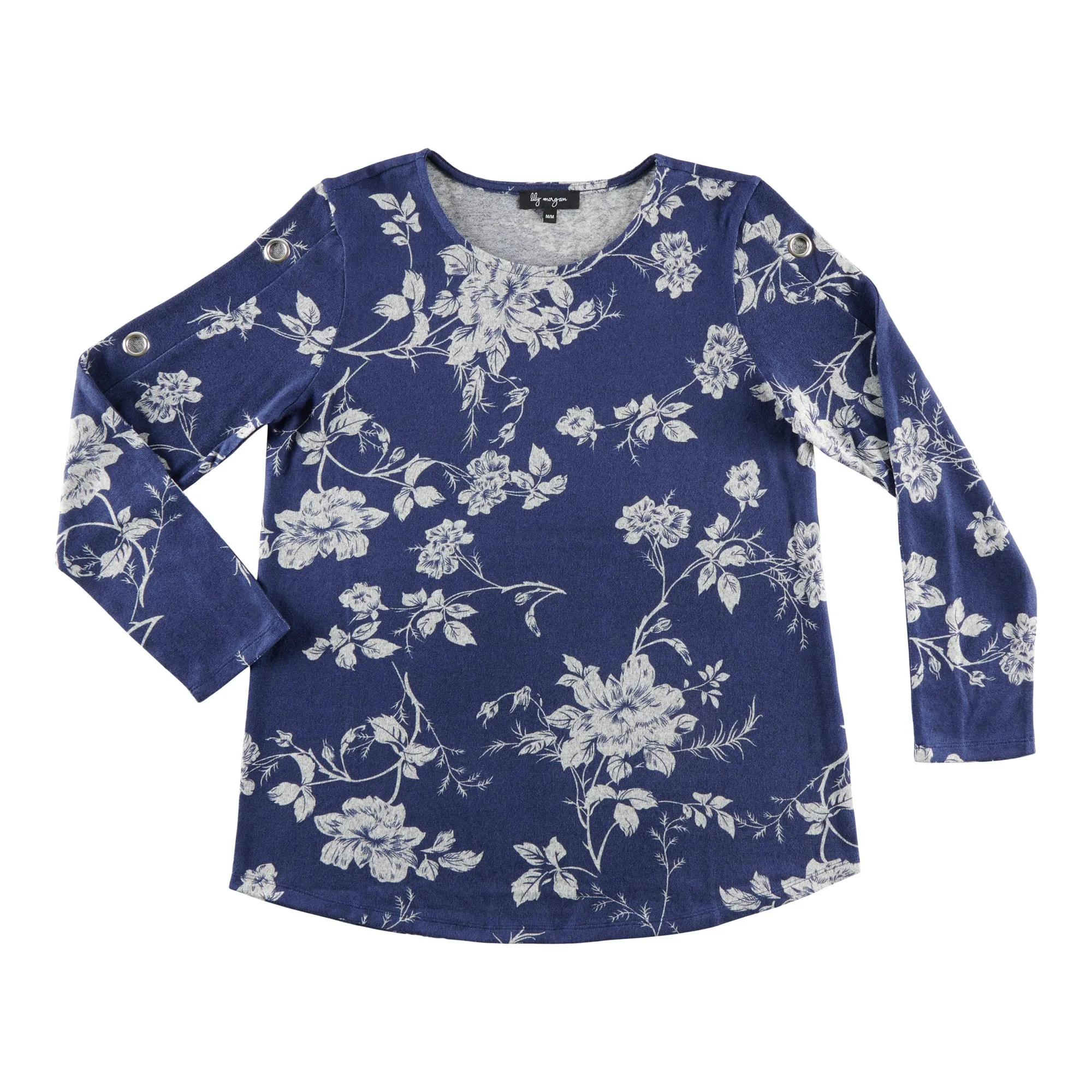 lily morgan Women's Urban Chic Round Neck Blouse sold by Giant Tiger product image thumbnail 2