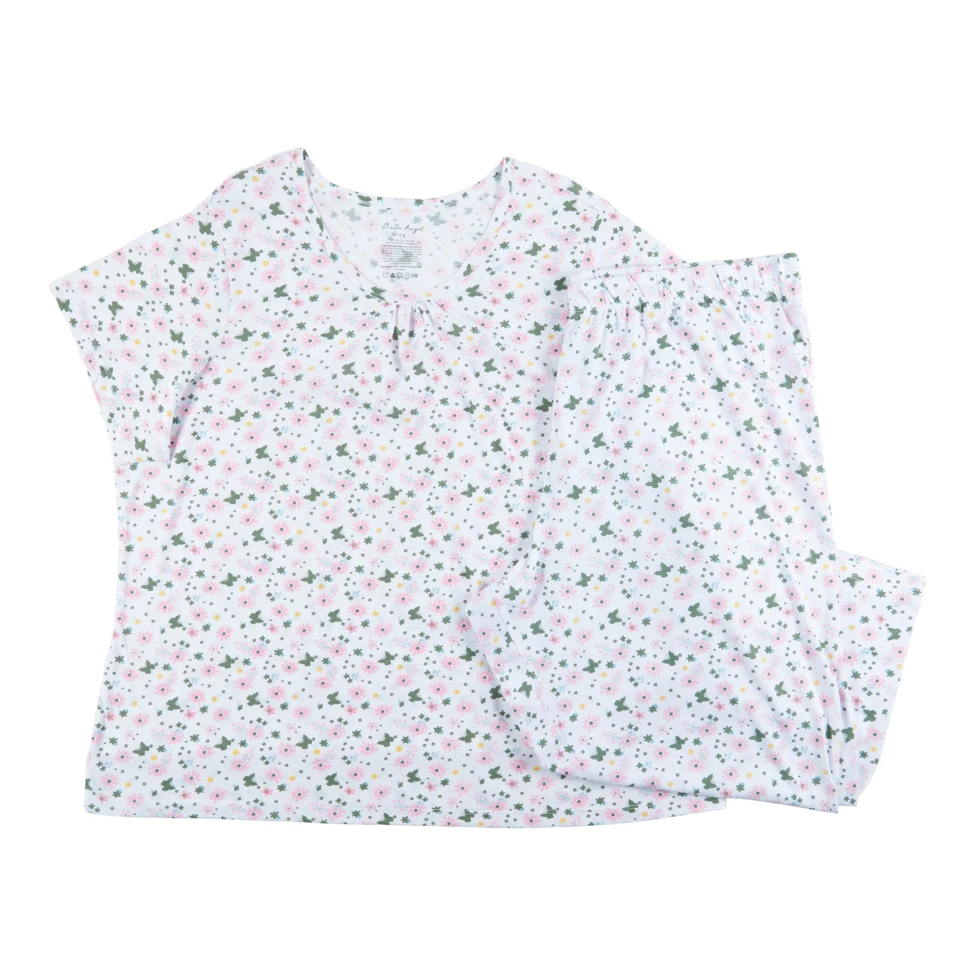 Women's Plus Knit Capris PJ Set, 2-Piece sold by Giant Tiger product image thumbnail 3