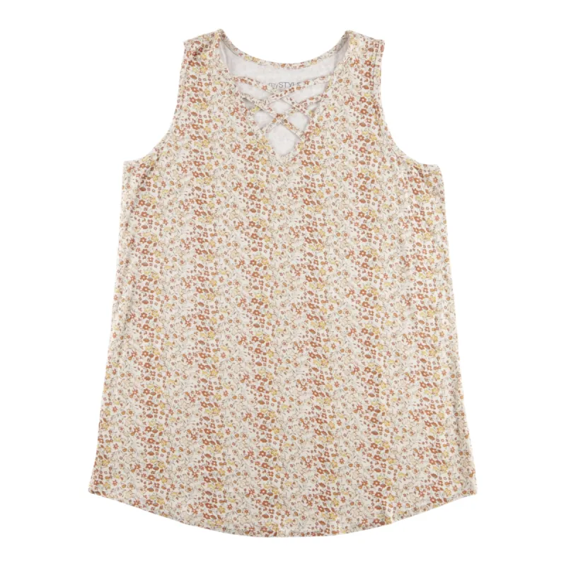 mySTYLE Women's Quest All-Over Print Front Detail Tank sold by Giant Tiger