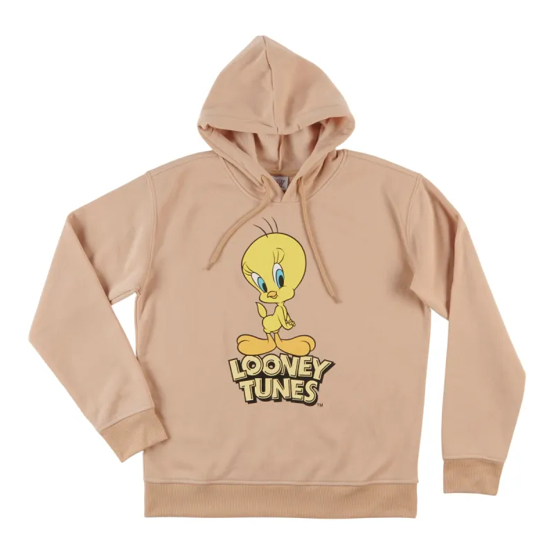 Women's Licensed Tweety Popover Hoodie sold by Giant Tiger