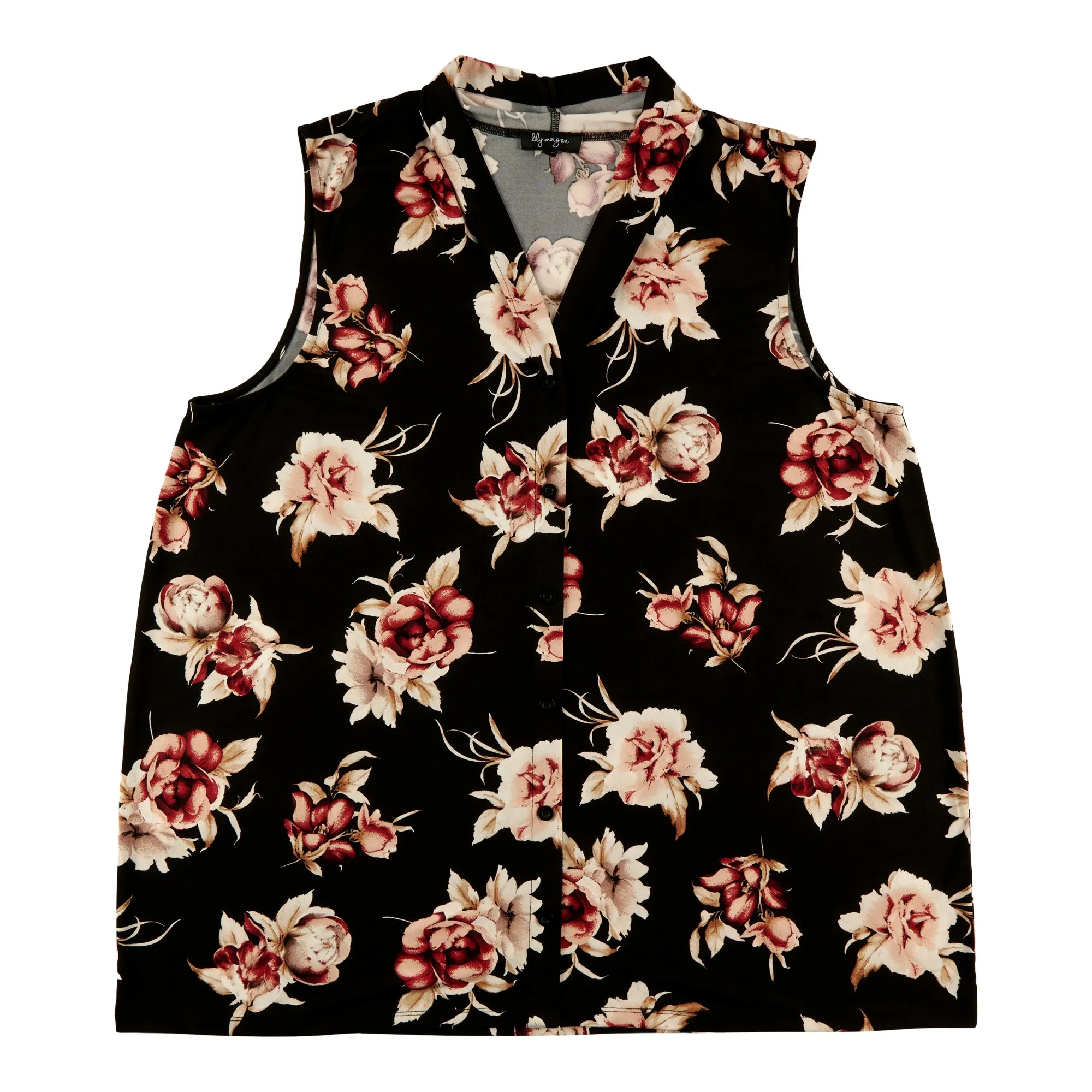 lily morgan Women's Plus Shawl Neck Camisole sold by Giant Tiger product image thumbnail 2