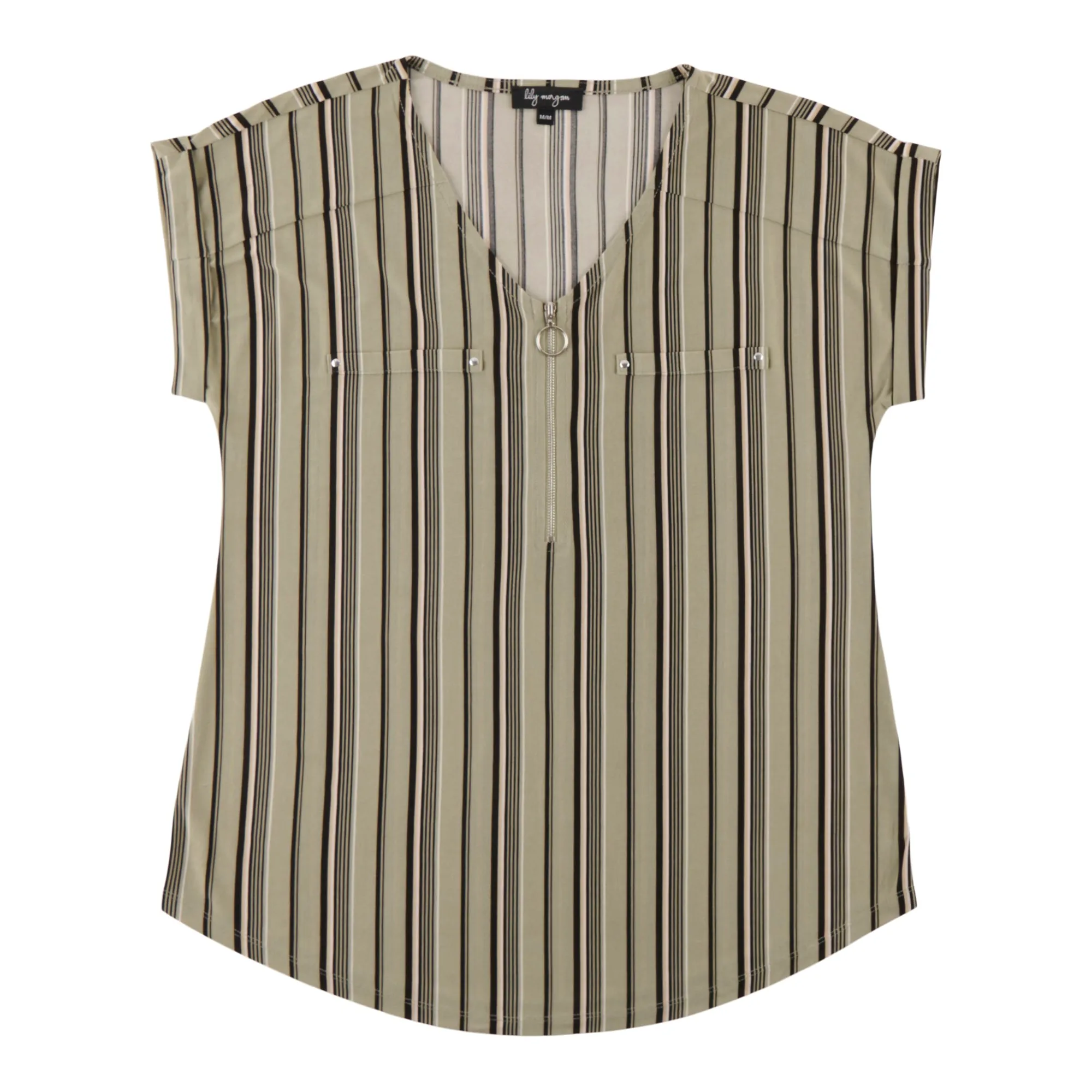 lily morgan Women's V-Neck Blouse sold by Giant Tiger product image thumbnail 2
