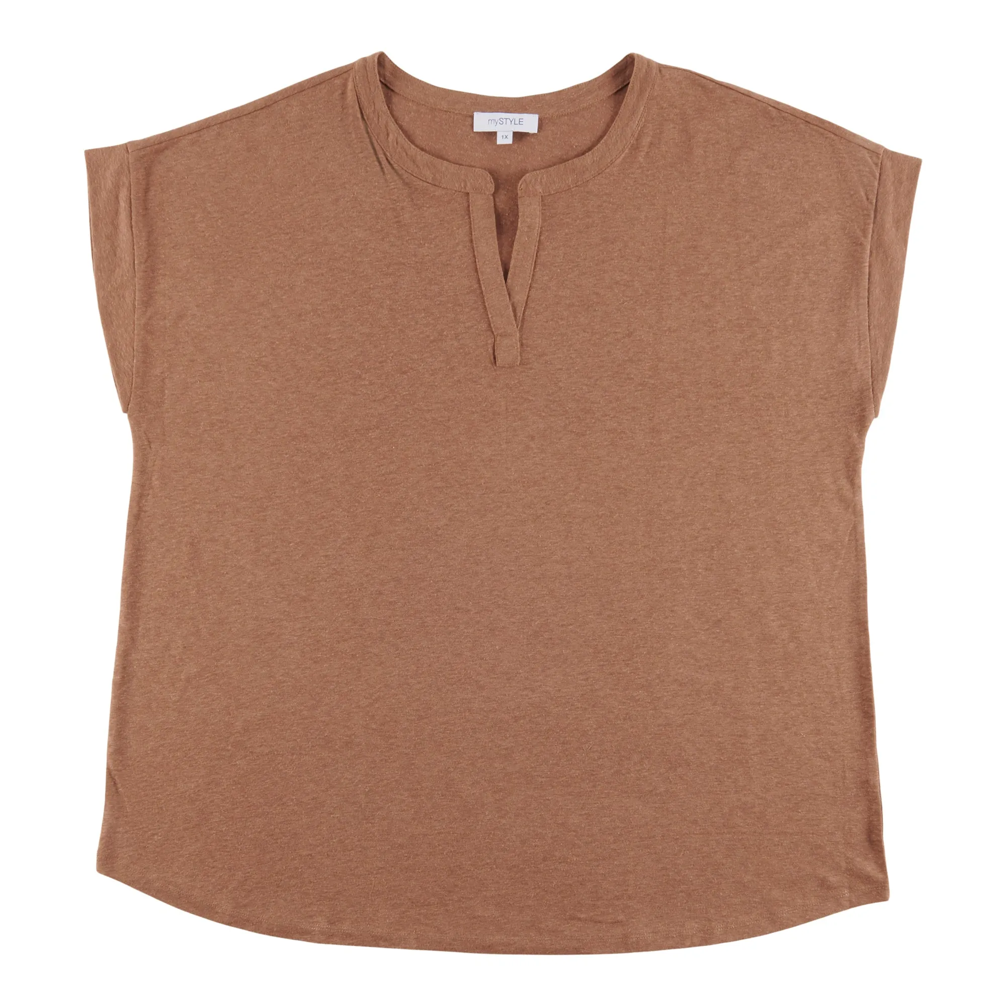 mySTYLE Women's Plus Summer Sizzle Short Sleeve T-Shirt sold by Giant Tiger